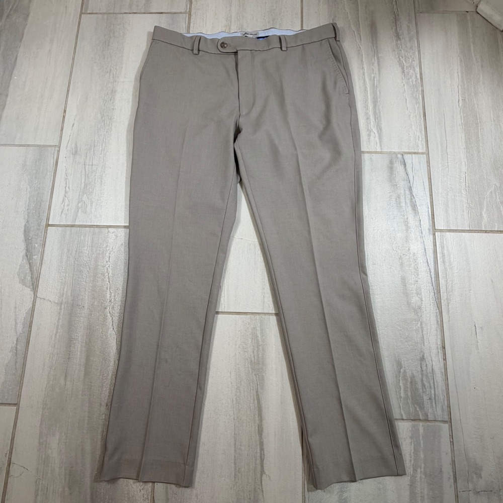Peter Millar‎ Mens EB66 Performance Pants Khaki Tan 38x32 MA22EB50FB Trousers